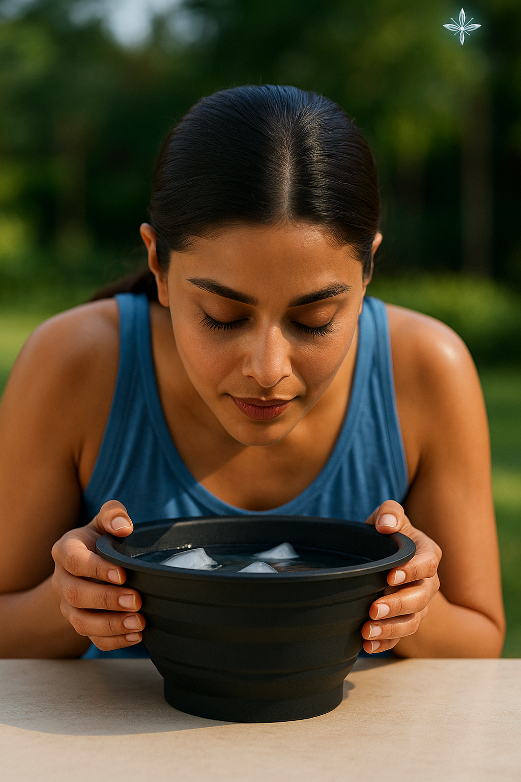 IceVeda™ Ice Face Bath — Ancient Cooling Ritual for Instant Glow