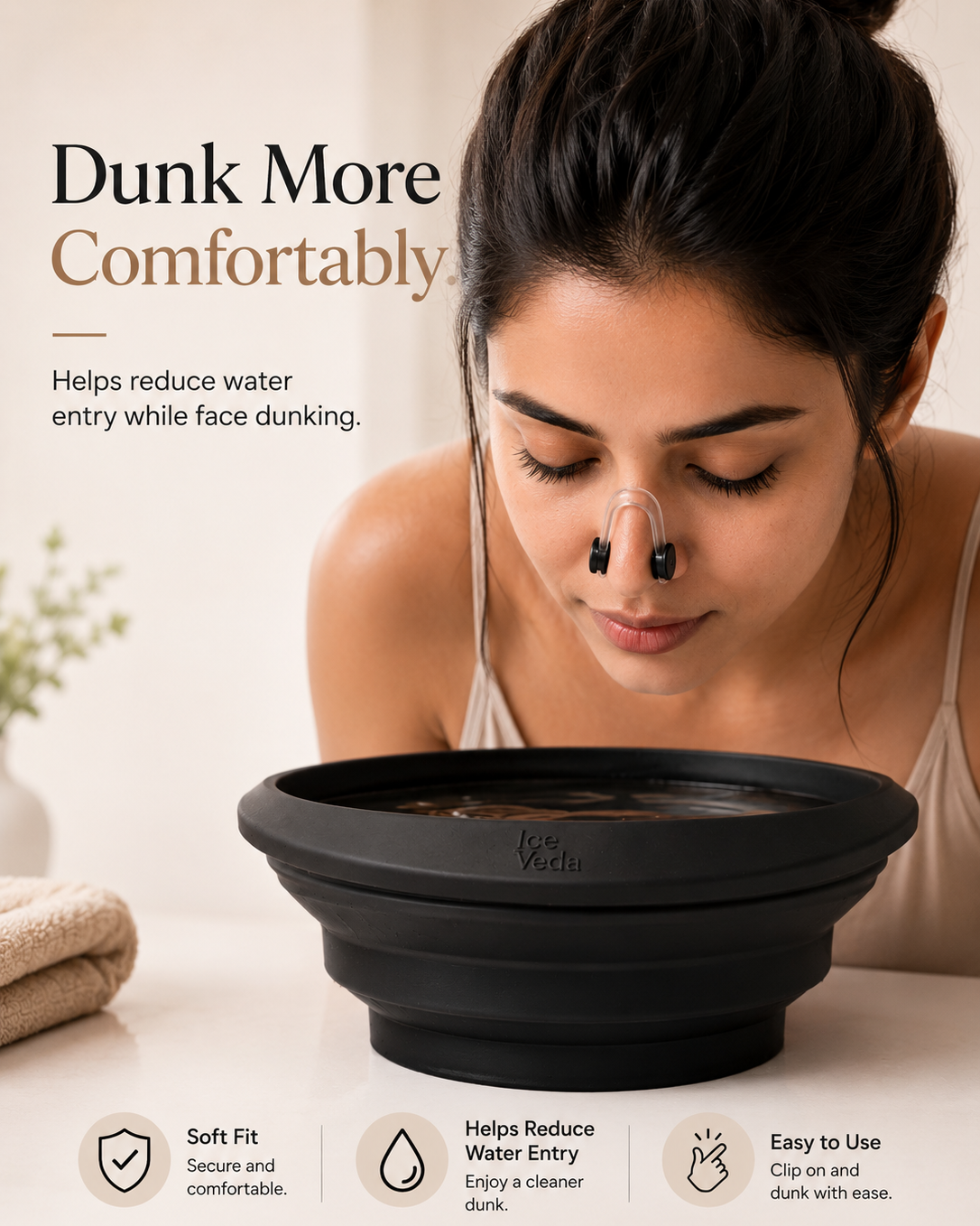 Iceveda™ Face Dunk Nose Clip